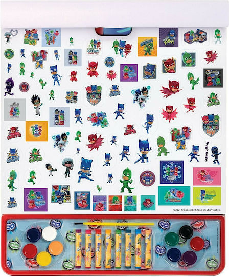 AS Боядисване Giga Block PJ Masks 4 Σε 1 за Деца 3+ години+ Години