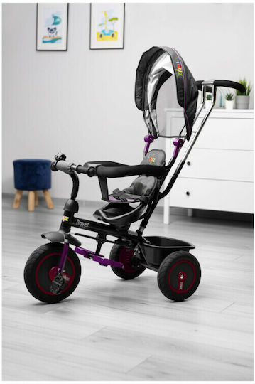 Toyz Buzz Превозно Средство с Ръкохватка за Родител за 18 Месеца Черно