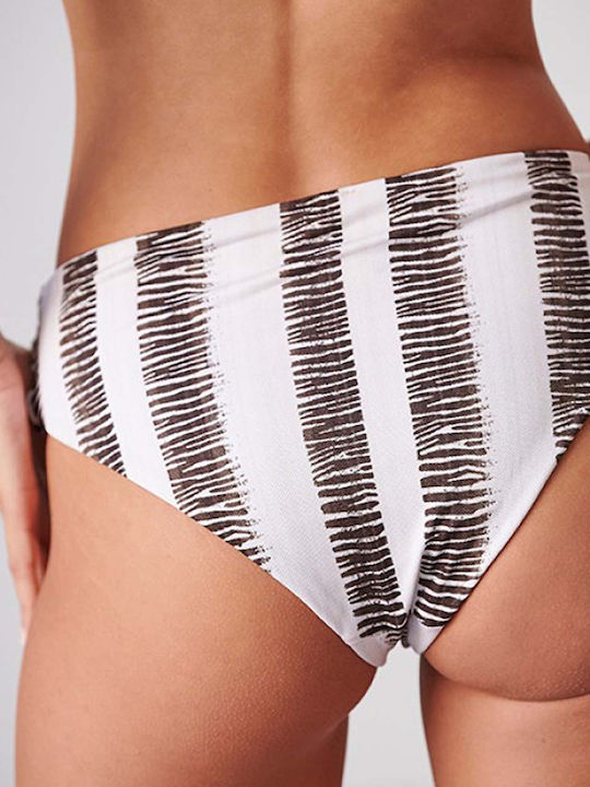Bikini Slip Hohe Taille Gray
