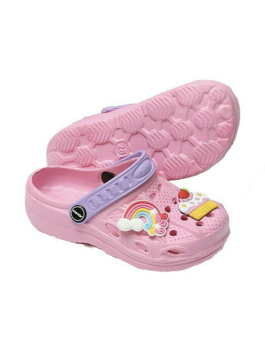 Jomix Children's Beach Clogs Pink