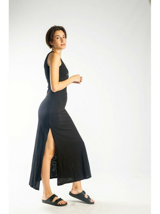 Paco & Co Summer Maxi Dress Black