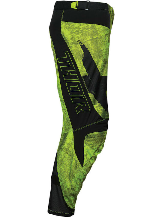 Thor Pulse HZRD Καλοκαιρινό Ανδρικό Παντελόνι Motocross Acid/Black