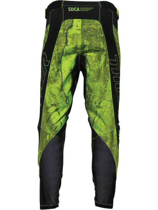 Thor Pulse HZRD Vară Bărbați Pantaloni Motocross Acid/Black