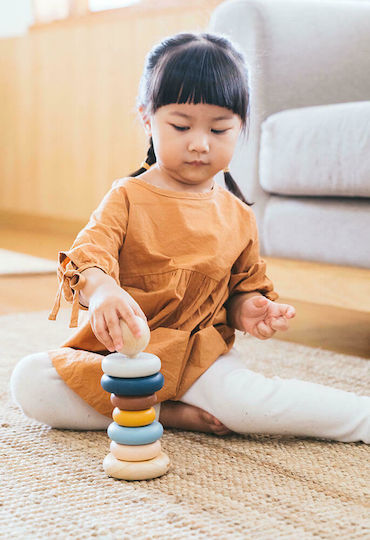 Plan Toys Stacking Toy Orchard made of Wood for 12++ Months