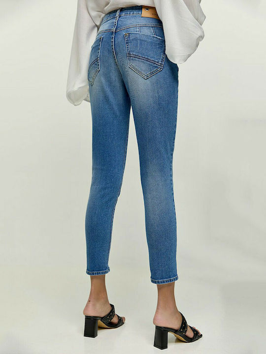 Edward Jeans Abrina Hoch tailliert Damenjeanshose in Enger Passform