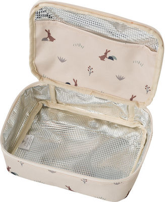 Fresk Pet Rabbit Isothermal Hand Lunch Bag Beige