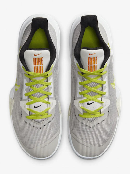 Air Max Impact 3 High Basketball Shoes Light Iron Ore / Phantom / Football Grey / Atomic Green