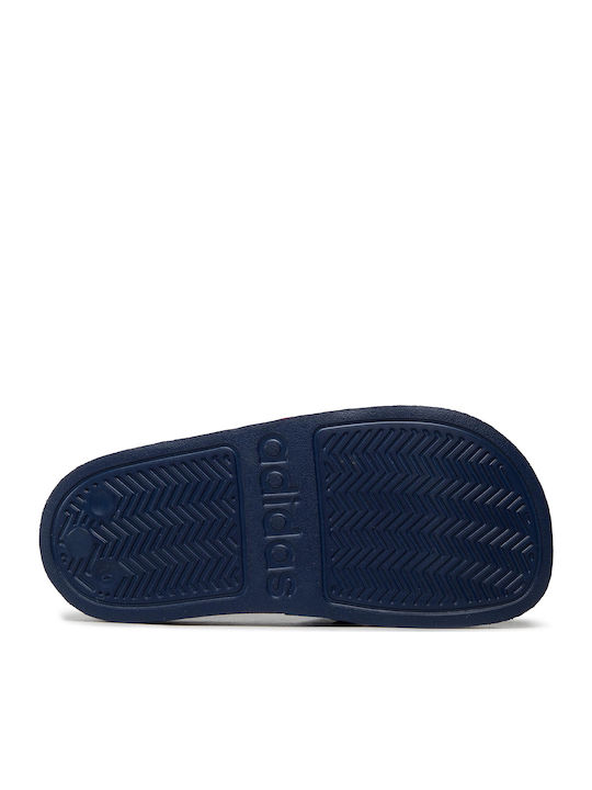 Kinder Badeschlappen Blau Adilette