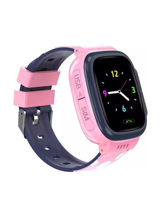Παιδικό Smartwatch με GPS Ροζ