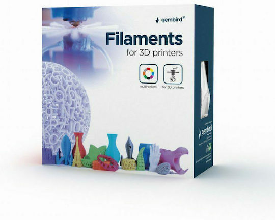 Gembird PLA 3D Drucker Filament 1,75mm Marmor 1kg 1 Stück (Spule)