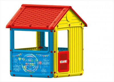 Dolu Kunststoff Kinder Spielhaus Garten My First Cubby Mehrfarbig 104x100x125cm