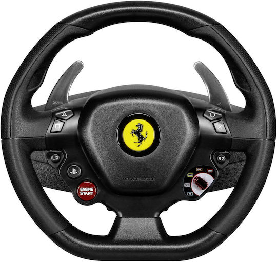 Thrustmaster T80 Ferrari 488 GTB Edition Volan cu Pedale pentru PS4 cu 270° Grade de Rotire
