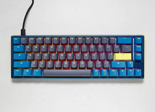 Ducky One 3 SF DayBreak Gaming Tastatură Mecanică 65% cu Cherry MX Brown comutatoare și iluminare RGB (Engleză US) Albastru