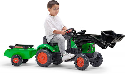 Παιδικό Τρακτέρ Supercharger Ποδοκίνητο με Καρότσα & Πετάλι Πράσινο