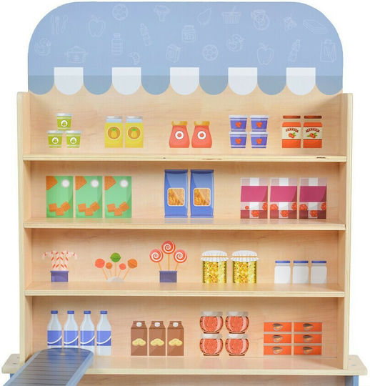 Ecotoys Πάγκος Καταστήματος από Ξύλο για 3+ Ετών 5τμχ