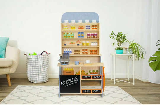 Ecotoys Πάγκος Καταστήματος από Ξύλο για 3+ Ετών 5τμχ