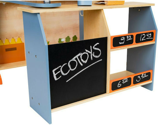 Ecotoys Πάγκος Καταστήματος από Ξύλο για 3+ Ετών 5τμχ