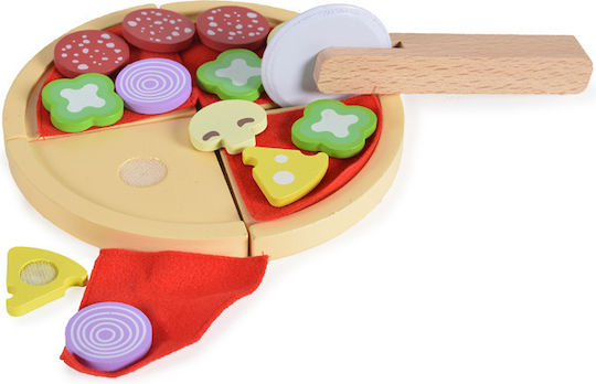Ecotoys Ecotoys Πίτσα Mit Holz-Knacker Für 2+ Jahre 22 Stück