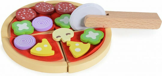 Ecotoys Ecotoys Πίτσα Mit Holz-Knacker Für 2+ Jahre 22 Stück
