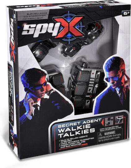 Just Toys Spy X Secret Agent Walkie Talkies για 6+ Ετών