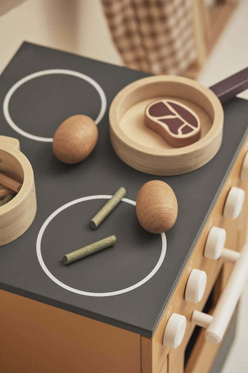 Kids Concept Wooden Food Basket for 3+ Years