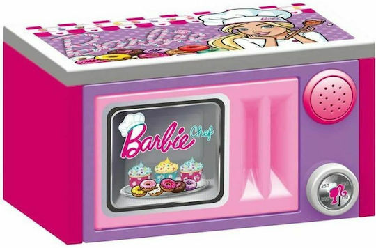 Zita Toys Aparat electrocasnic pentru copii Barbie Cuptor cu Microunde Barbie pentru 3+ ani