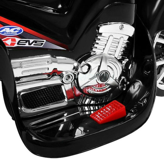Kids Motorbike Inspired Electric 6 Volt White