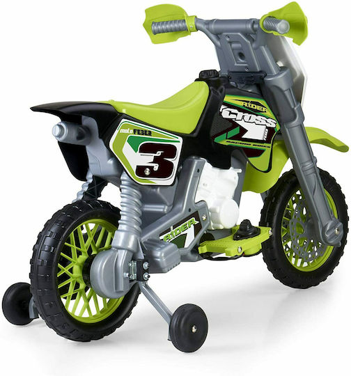 Παιδική Μηχανή Rider Cross Ηλεκτροκίνητη 6 Volt Πράσινη