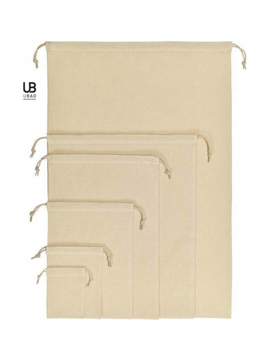 Ubag Lou L Cotton Shopping Bag Beige