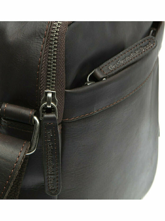 Leather Men's Bag Shoulder / Crossbody Brown