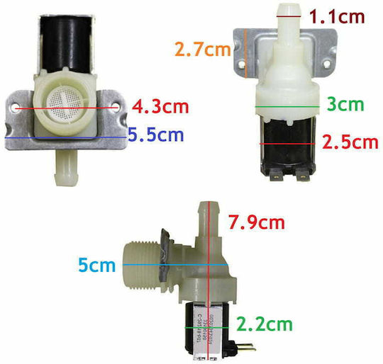 31.01.02.10 Replacement Valve for Washing Machine Clothes