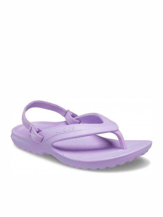 Παιδικές Σαγιονάρες Flip Flops Λιλά Classic Flip