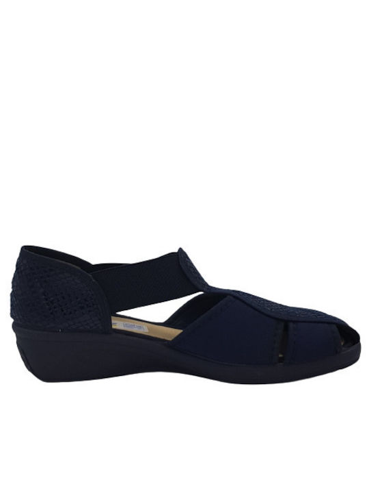 Pantofi Casual Medies Albastru S6872 BLUE