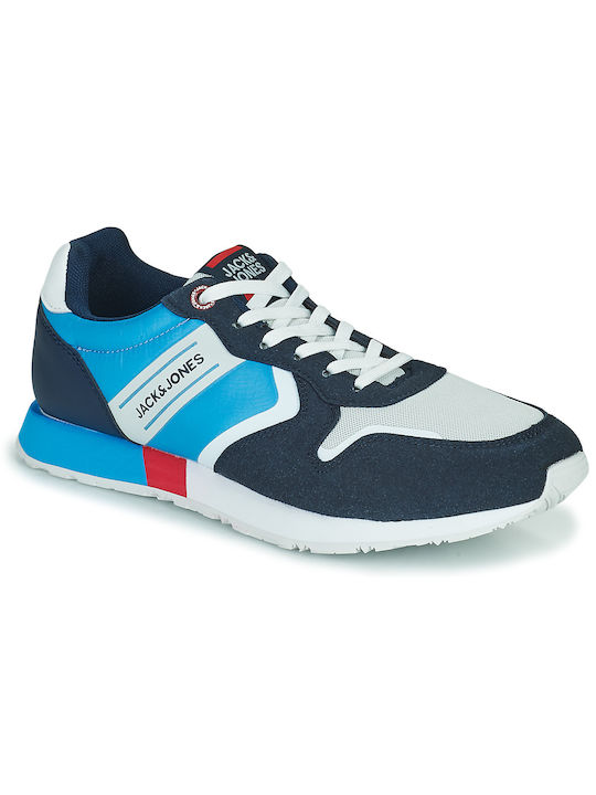 Jack & Jones Jfwharrow Ανδρικά Sneakers Μπλε