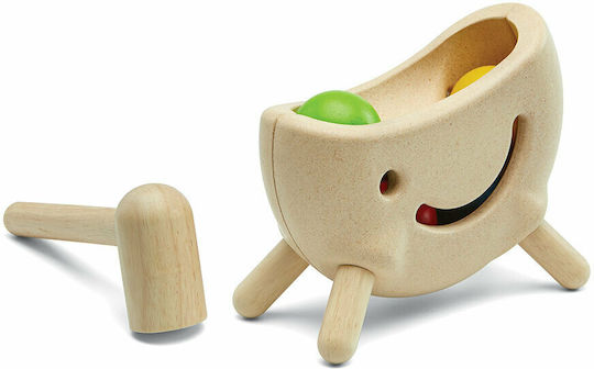 Plan Toys Μπάλα Σφυροκόπημα από Ξύλο για 24+ Μηνών
