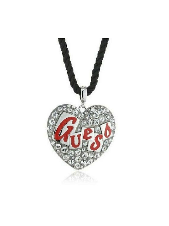 Guess Necklace with design Heart from Steel