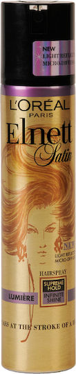 L'Oreal Paris Elnett Satin Lumiere Лак за Леко Фиксиране 200ml