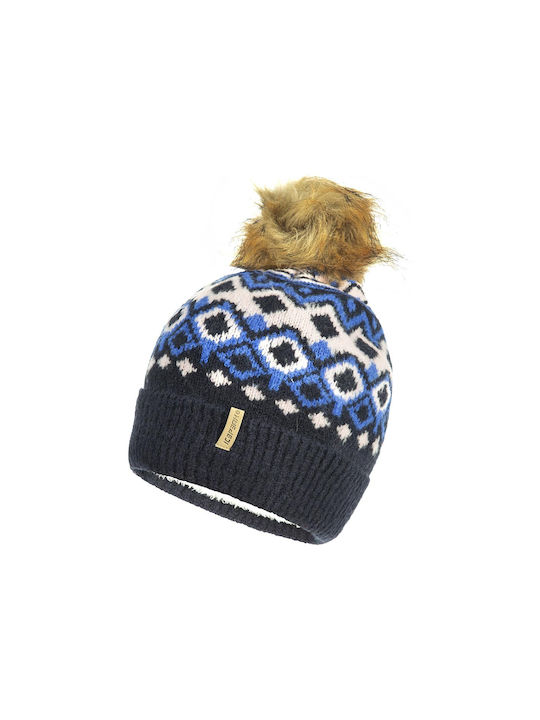 Icepeak Kids Beanie Knitted Navy Blue