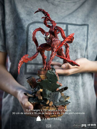 Iron Studios Marvel: Venom Red Venom: Let There Be Carnage Φιγούρα ύψους 30εκ. σε Κλίμακα 1:10