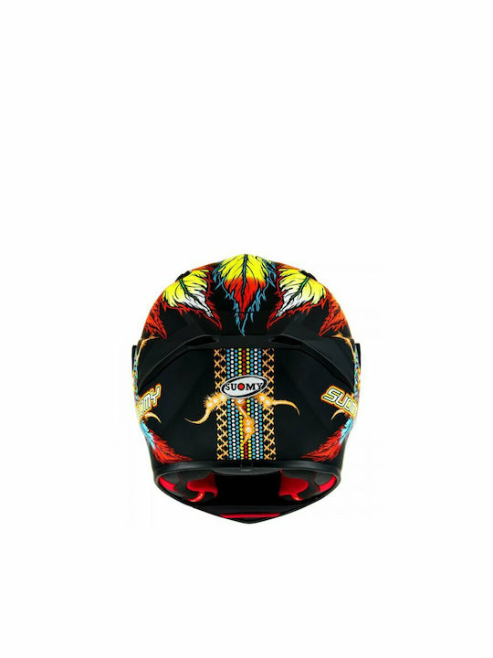 Suomy Track-1 Chieftain Multi Matt Black Κράνος Μηχανής Full Face ECE 22.06 1350gr