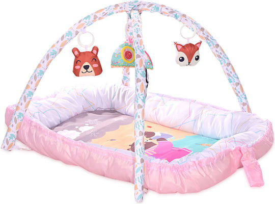 Lorelli Activity Playmat Nest Pink for 0+ months (LxWxH) 97x96x54cm