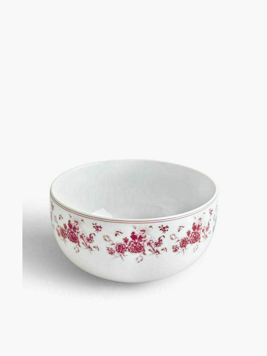 Ιωνία Salad Bowl Porcelain White 21x21cm 1pcs