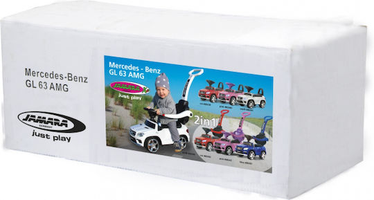 Jamara Push Mercedes GL63 Αυτοκινητάκι Ride On με Χειρολαβή για 12+ μηνών Μπλε