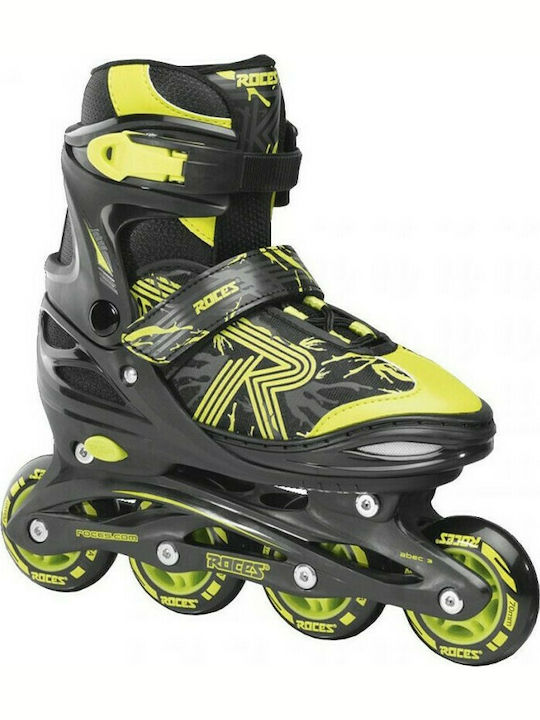 Roces Jokey 3.0 Inline Einstellbar Rollers Gelb Erwachsene/Kinder