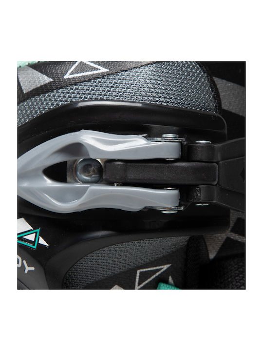 Roces Moody Tif Inline Αυξομειούμενα Rollers Μαύρα Παιδικά