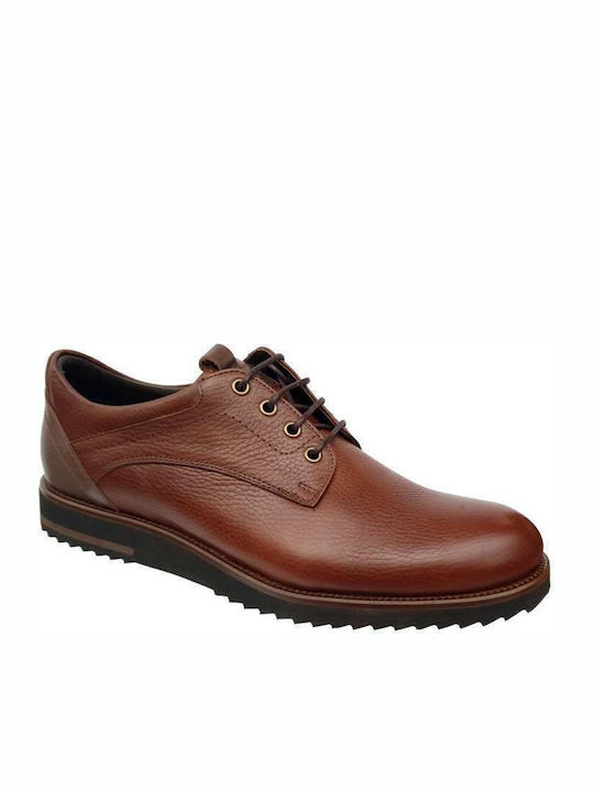 Vice Footwear Men's Leather Casual Shoes Cognac