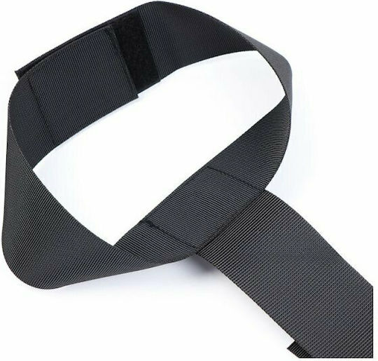 Dream Love Ohmama Fetish Enylon Collar With Back Wrist Restraints Κολάρο σε Μαύρο Χρώμα