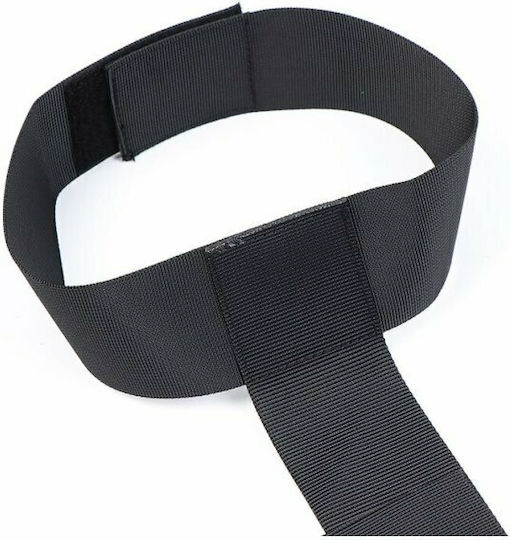 Dream Love Ohmama Fetish Enylon Collar With Back Wrist Restraints Κολάρο σε Μαύρο Χρώμα