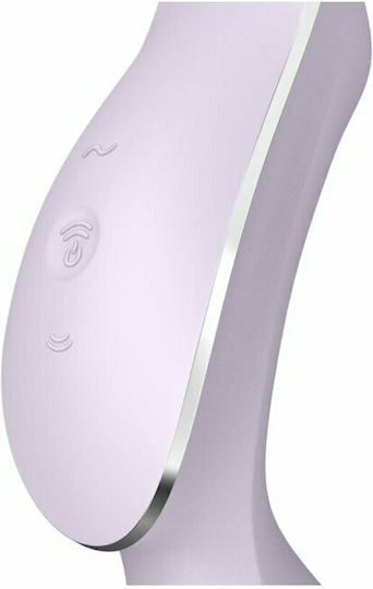 Satisfyer Curvy Trinity 2 Air Pulse Vibrator Purple