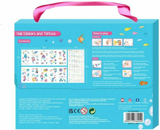 Avenir Mermaid Kids Tattoos